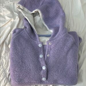 Outdoor Voices Purple Hooded Sweater